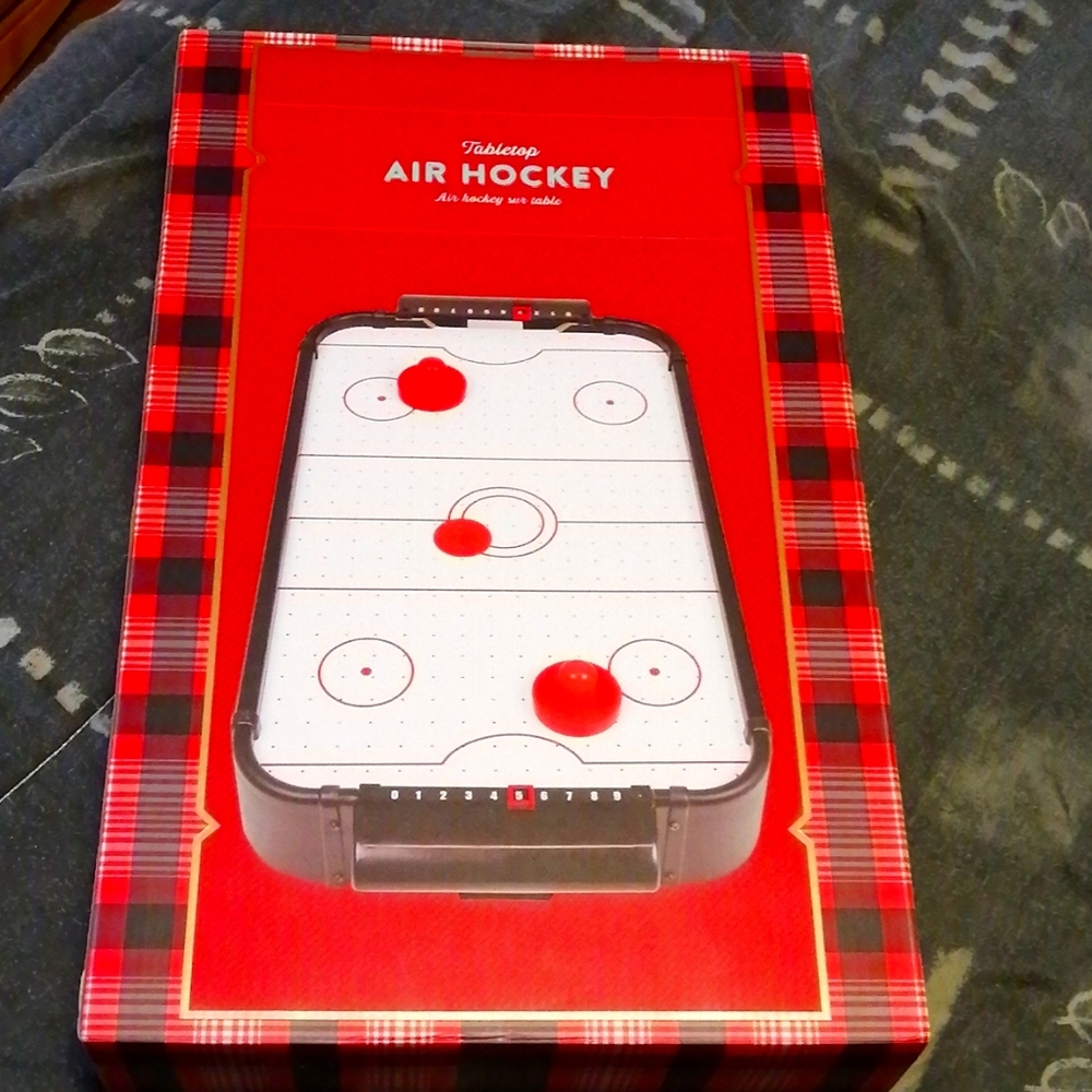 Tabletop Air Hockey Set